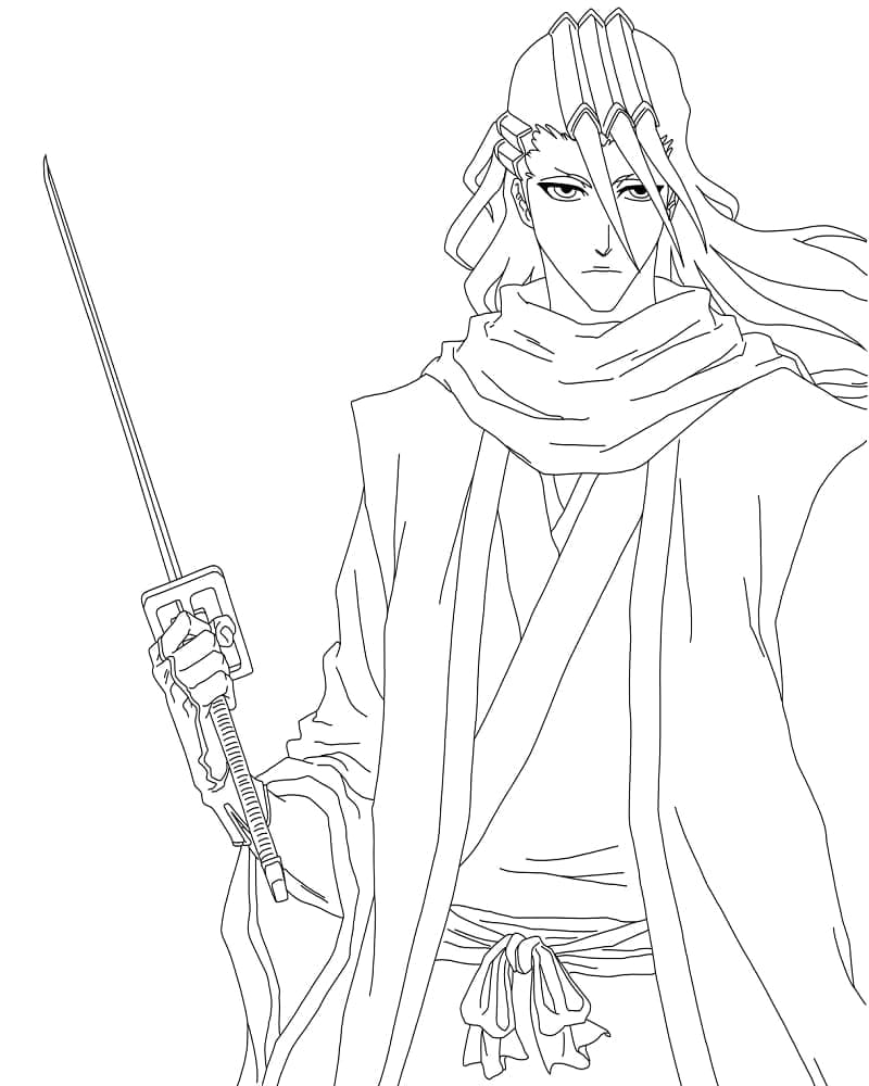 Coloriage gratuit Bleach #208050 de la collection Animé et Manga à imprimer