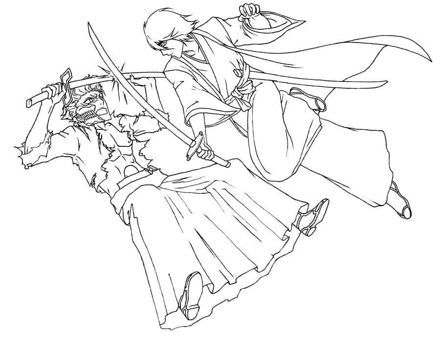 Coloriage gratuit Bleach #208056 de la collection Animé et Manga à imprimer