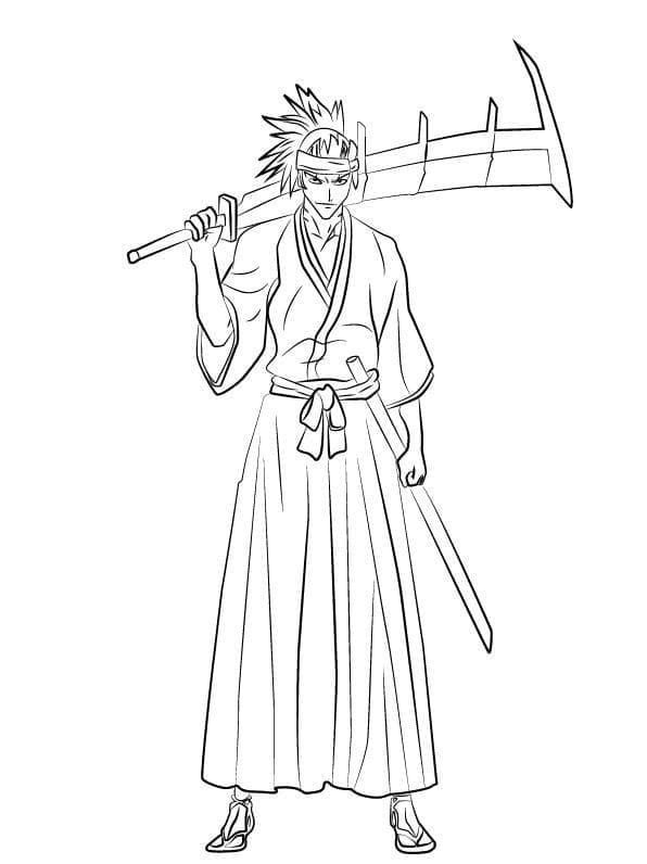 Coloriage gratuit Bleach #208092 de la collection Animé et Manga à imprimer