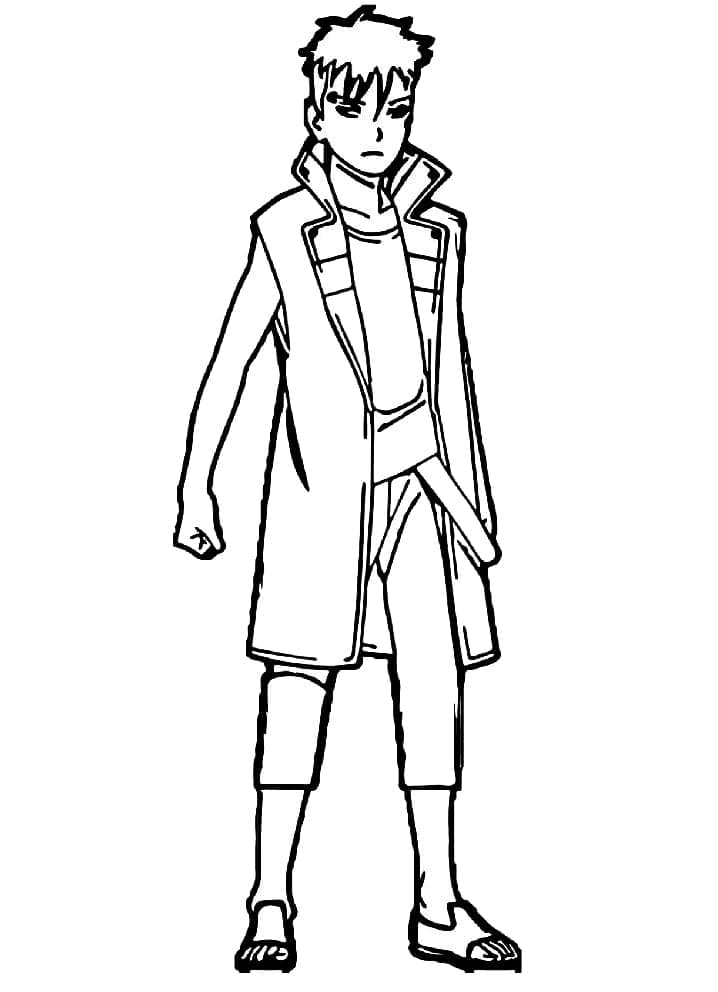 Coloriage gratuit Boruto #176102 de la collection Animé et Manga à imprimer
