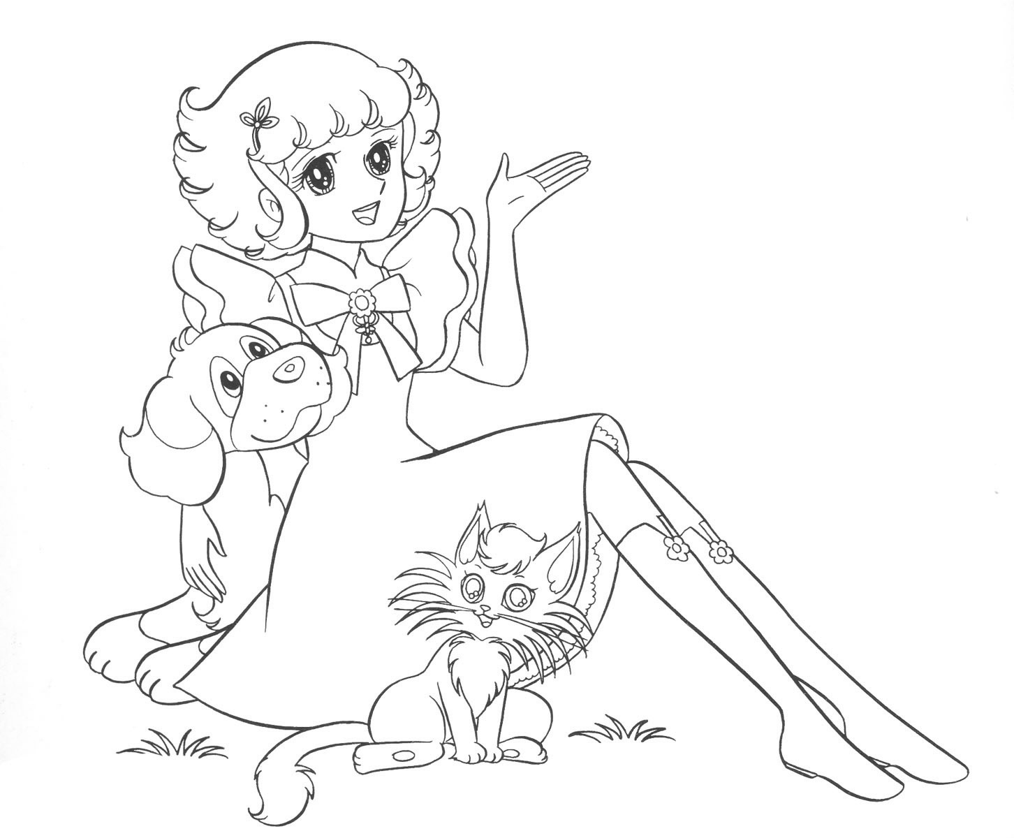 Coloriage gratuit Candy Candy #41616 de la collection Animé et Manga à imprimer