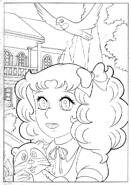 Coloriage gratuit Candy Candy #41639 de la collection Animé et Manga à imprimer