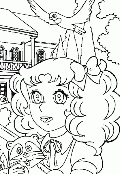 Coloriage gratuit Candy Candy #41658 de la collection Animé et Manga à imprimer