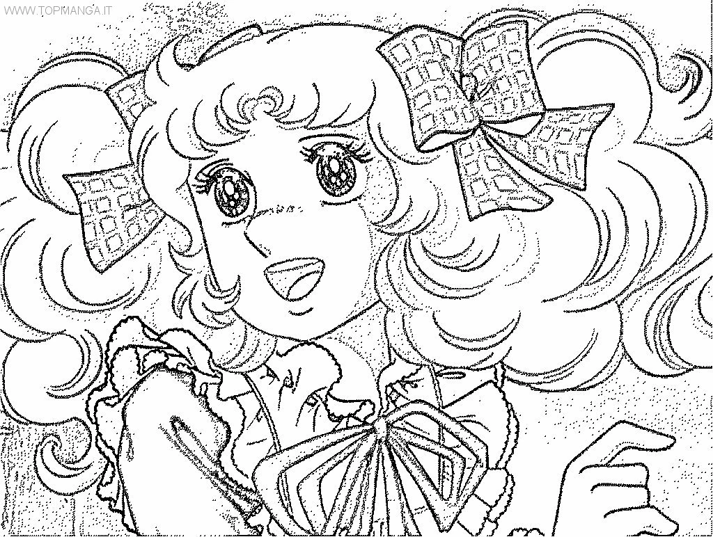 Dessin à colorier: Candy Candy (Animé et Manga) #41679 - Coloriages à Imprimer Gratuits