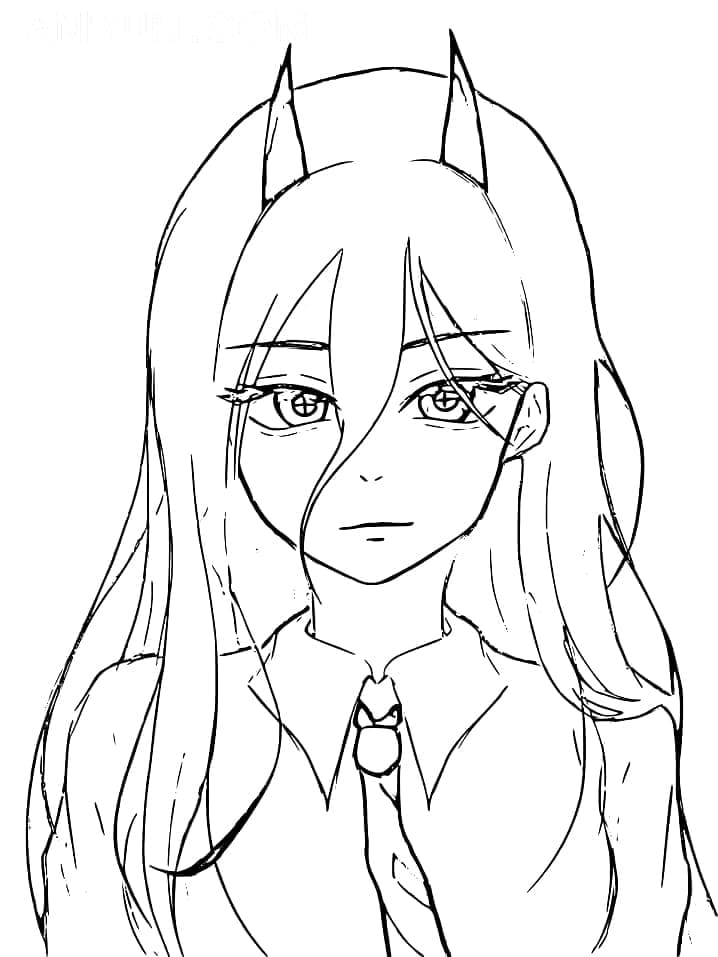 Coloriage gratuit Chainsaw Man #182865 de la collection Animé et Manga à imprimer