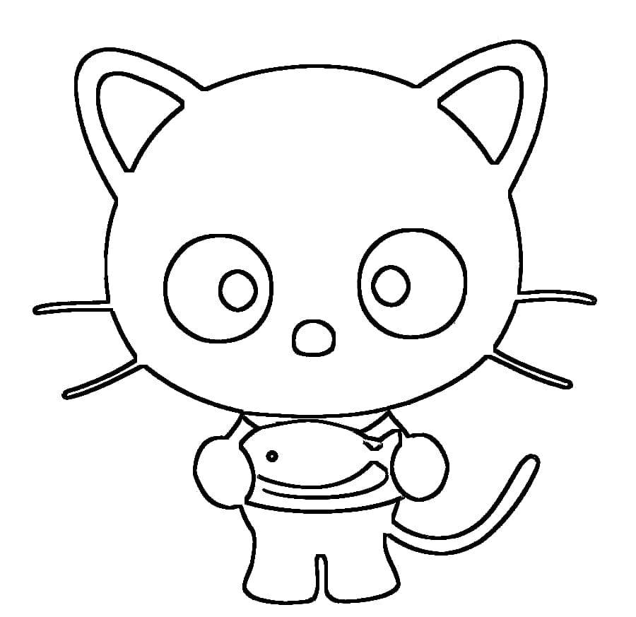 Coloriage gratuit Chococat #220250 de la collection Animé et Manga à imprimer