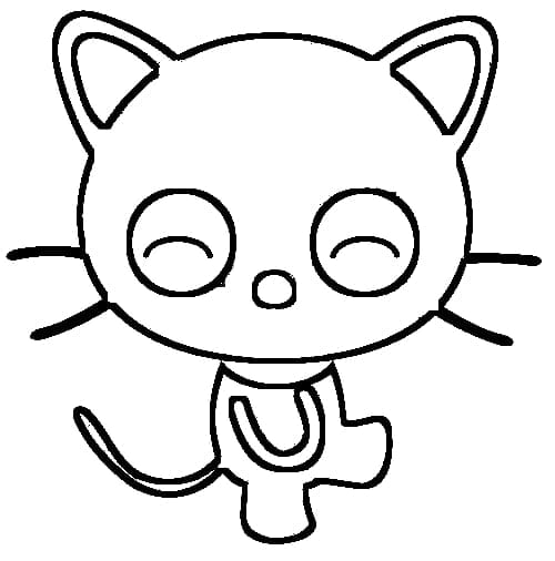 Coloriage gratuit pour enfants et adultes Chococat #220264, collection Animé et Manga