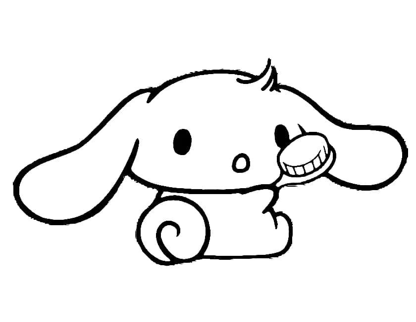 Coloriage gratuit Cinnamoroll #212235 de la collection Animé et Manga à imprimer