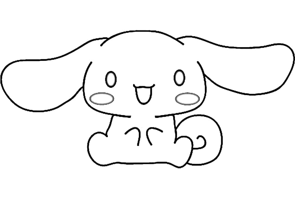 Dessin Cinnamoroll #212265 à colorier de la série Animé et Manga, gratuit à télécharger et imprimer