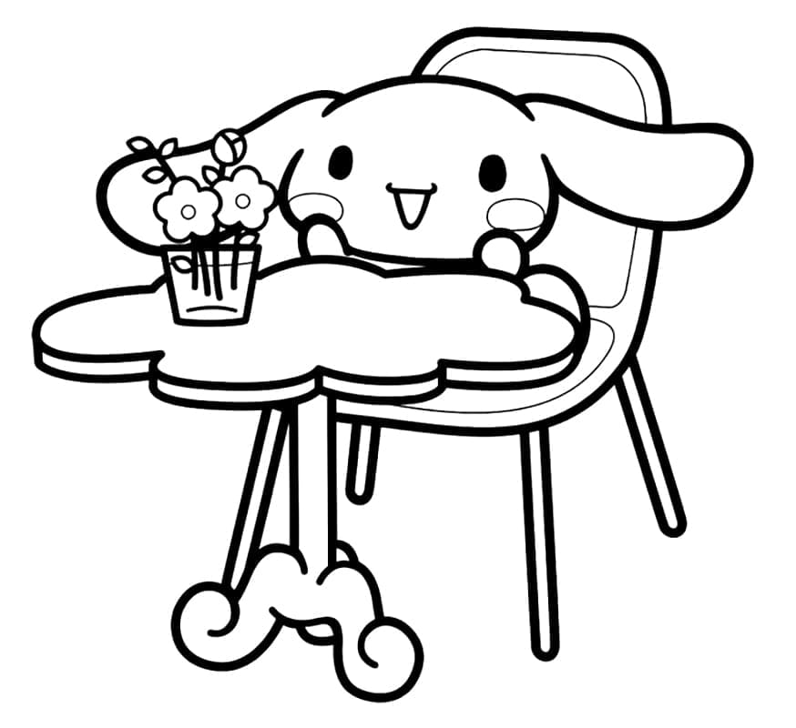 Dessin à colorier: Cinnamoroll (Animé et Manga) #212266 - Coloriages à Imprimer Gratuits