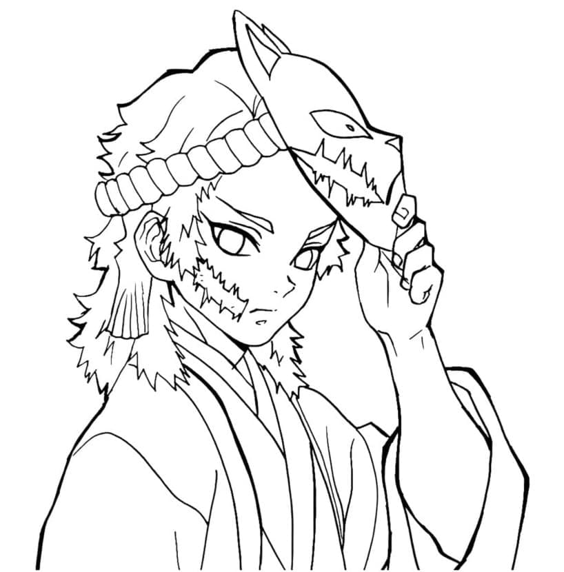 Coloriage gratuit Demon Slayer #175936 de la collection Animé et Manga à imprimer