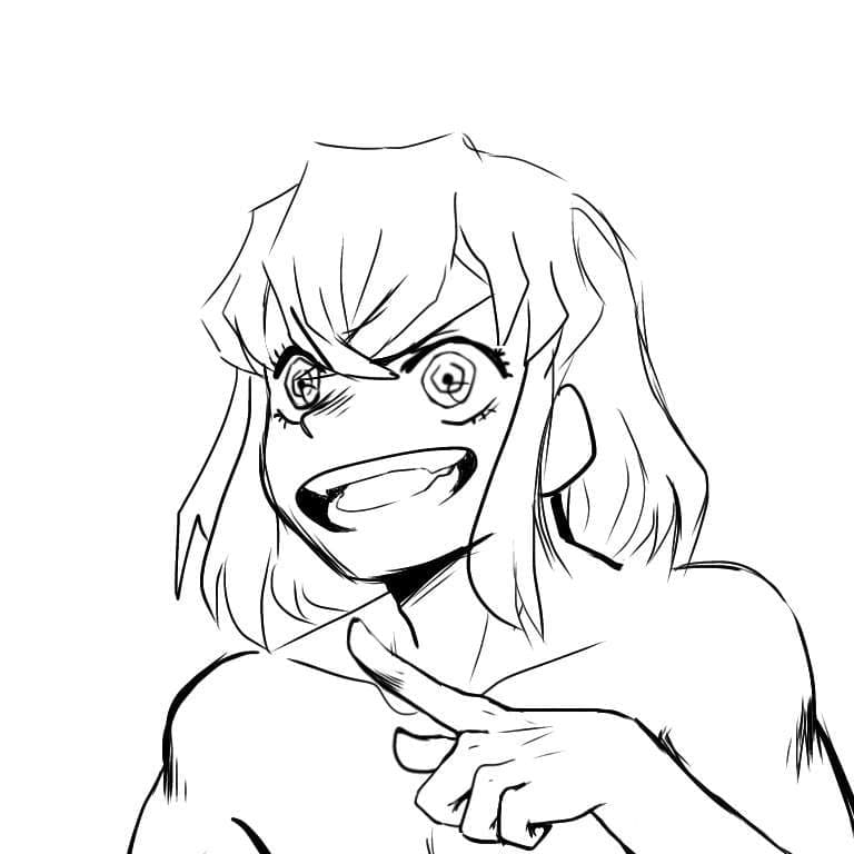 Coloriage gratuit Demon Slayer #175959 de la collection Animé et Manga à imprimer