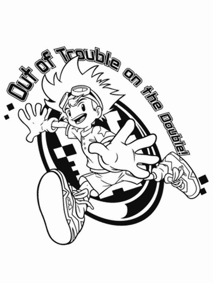 Coloriage gratuit Digimon #51593 de la collection Animé et Manga à imprimer
