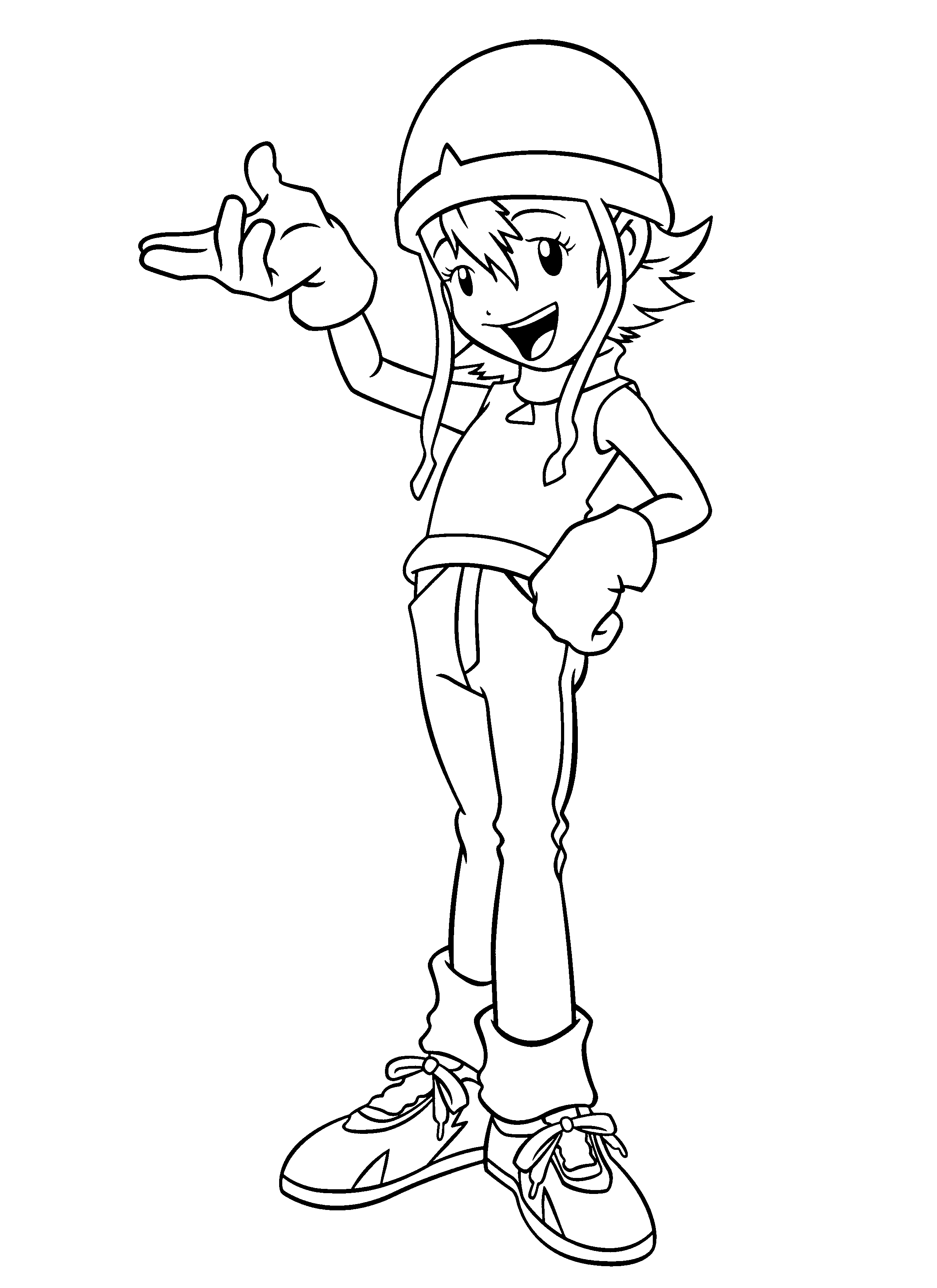 Coloriage gratuit Digimon #51629 de la collection Animé et Manga à imprimer