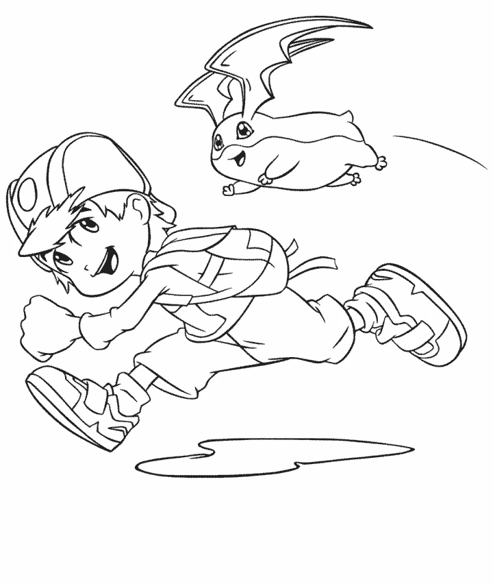Coloriage à imprimer Digimon #51641 de la série Animé et Manga, gratuit pour enfants et adultes