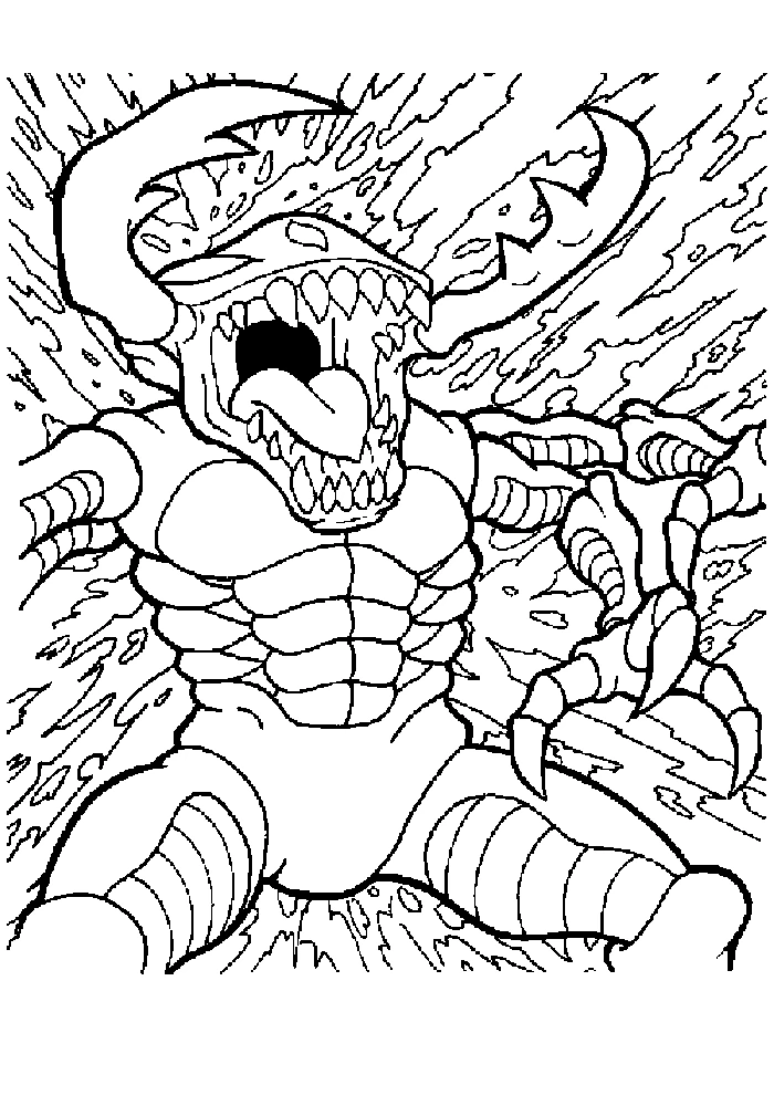 Dessin à colorier: Digimon (Animé et Manga) #51645 - Coloriages à Imprimer Gratuits