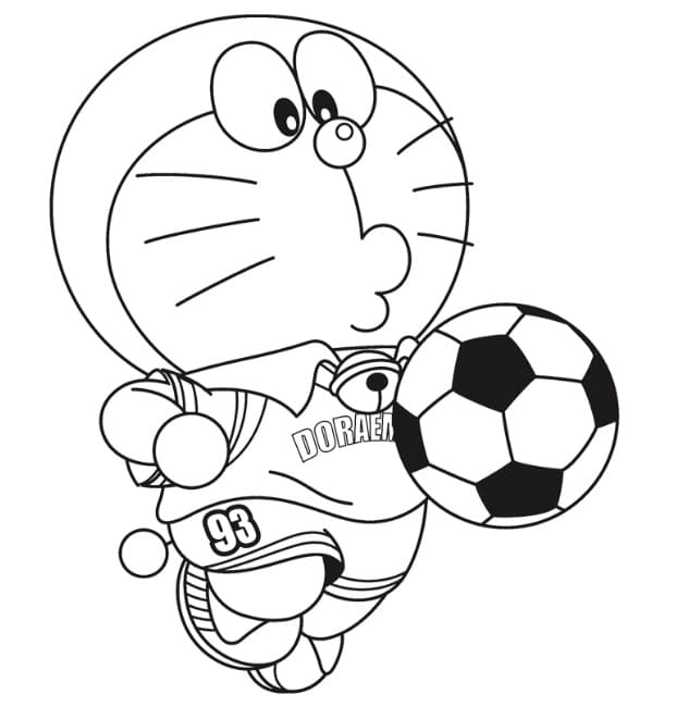 Coloriage gratuit Doraemon #208733 de la collection Animé et Manga à imprimer