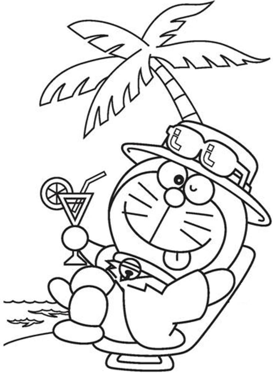Illustration au trait Doraemon #208748 de la collection Animé et Manga à colorier gratuitement