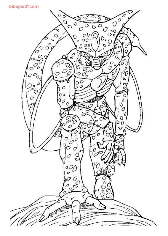 Coloriage Dragon Ball Z #38499 à imprimer gratuitement, extrait de la collection Animé et Manga