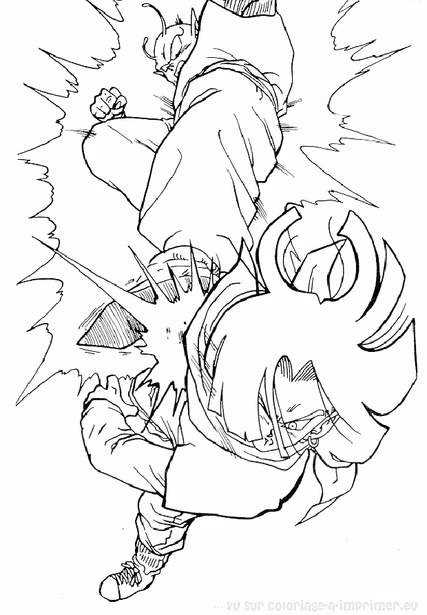 Coloriage gratuit Dragon Ball Z #38510 de la collection Animé et Manga à imprimer