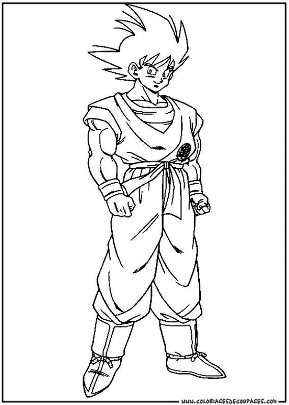 Coloriage Dragon Ball Z #38561 à imprimer gratuitement, extrait de la collection Animé et Manga Coloriage Dragon Ball Z #38561 à imprimer gratuitement, extrait de la collection Animé et Manga