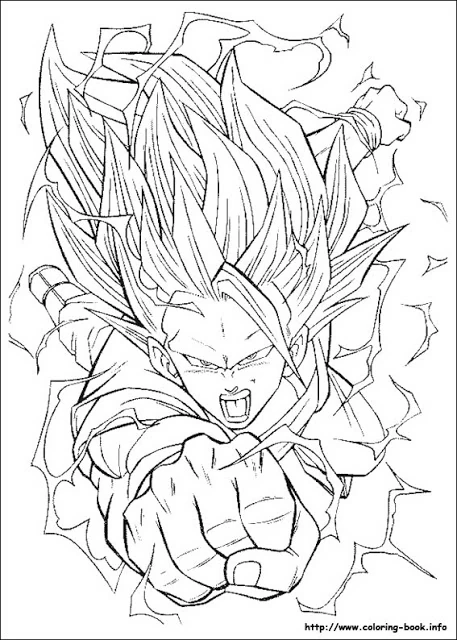 Coloriage gratuit Dragon Ball Z #38613 de la collection Animé et Manga à imprimer Coloriage gratuit Dragon Ball Z #38613 de la collection Animé et Manga à imprimer