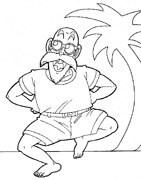 Joli coloriage Dragon Ball Z #38648 de la collection Animé et Manga, prêt à imprimer pour petits et grands