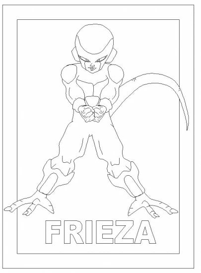Coloriage gratuit Dragon Ball Z #38680 de la collection Animé et Manga à imprimer
