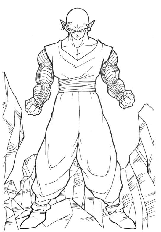 Coloriage à imprimer Dragon Ball Z #38706 de la série Animé et Manga, gratuit pour enfants et adultes