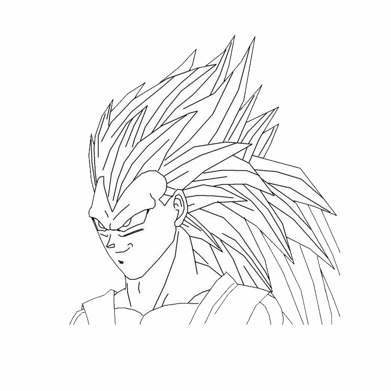 Coloriage gratuit Dragon Ball Z #38712 de la collection Animé et Manga à imprimer