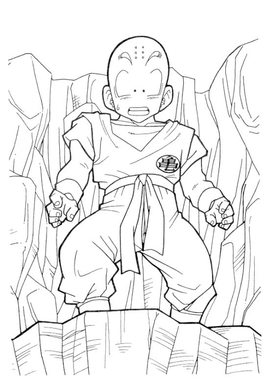 Coloriage à imprimer Dragon Ball Z #38753 de la série Animé et Manga, gratuit pour enfants et adultes