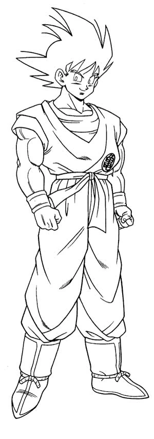 Page de coloriage Dragon Ball Z #38773, collection Animé et Manga, à imprimer et colorier