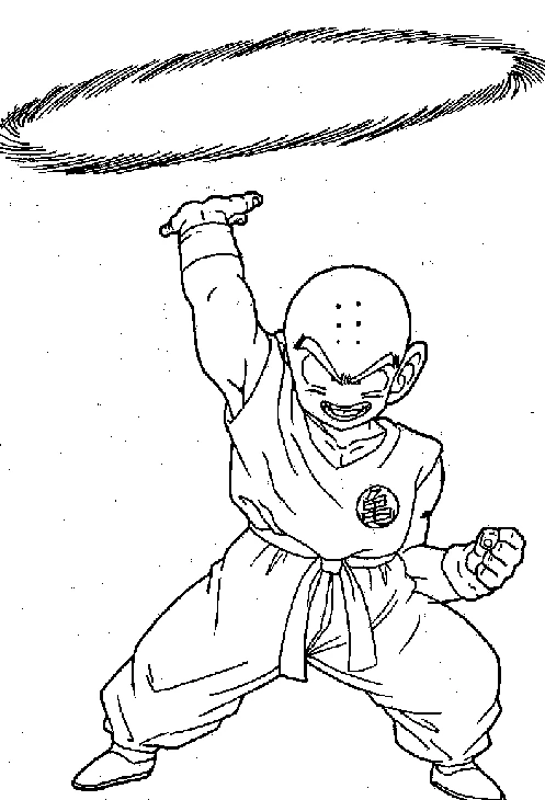 Dessin Dragon Ball Z #38845 à colorier de la série Animé et Manga, gratuit à télécharger et imprimer