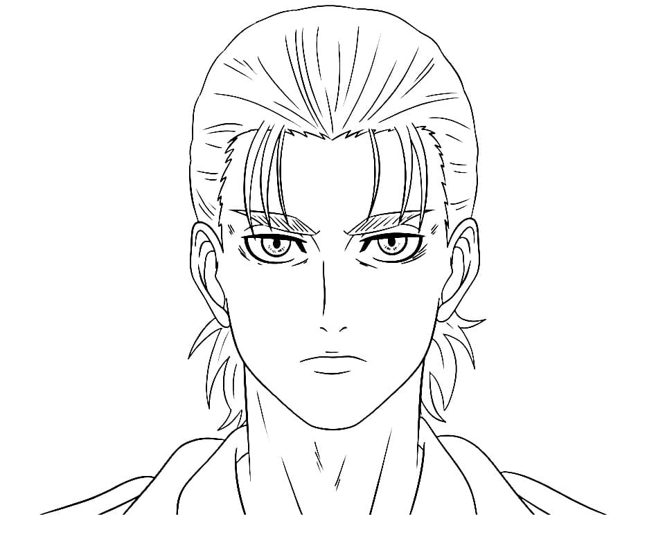 Coloriage gratuit Eren Yeager #191764 de la collection Animé et Manga à imprimer