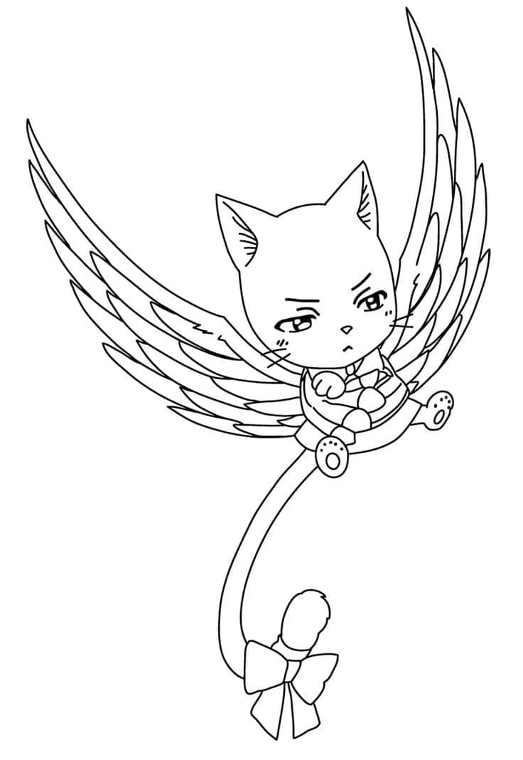 Coloriage gratuit Fairy Tail #176033 de la collection Animé et Manga à imprimer