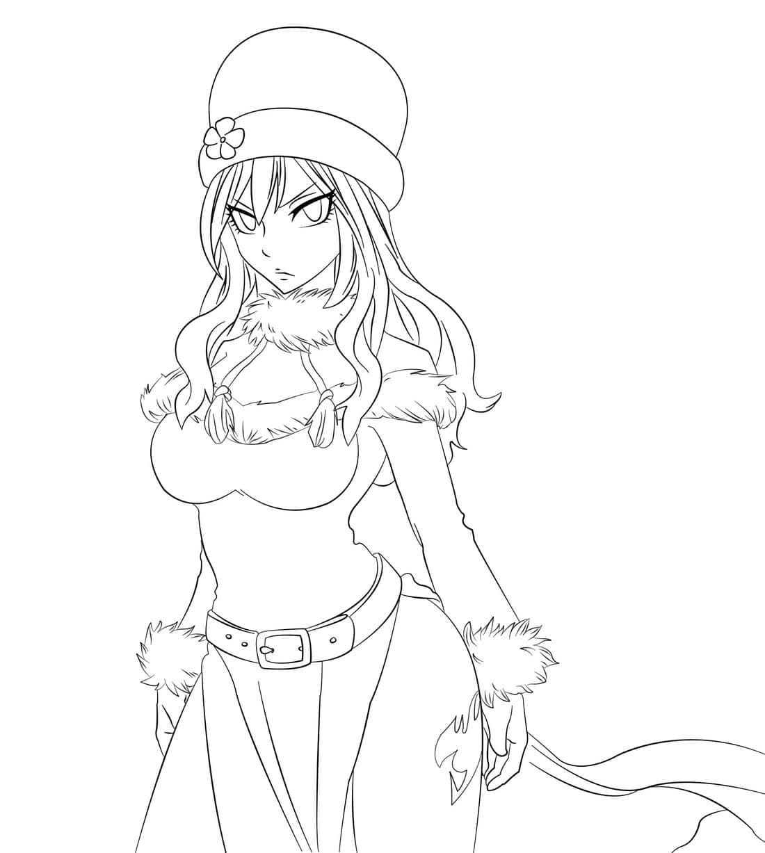 Coloriage gratuit Fairy Tail #176058 de la collection Animé et Manga à imprimer