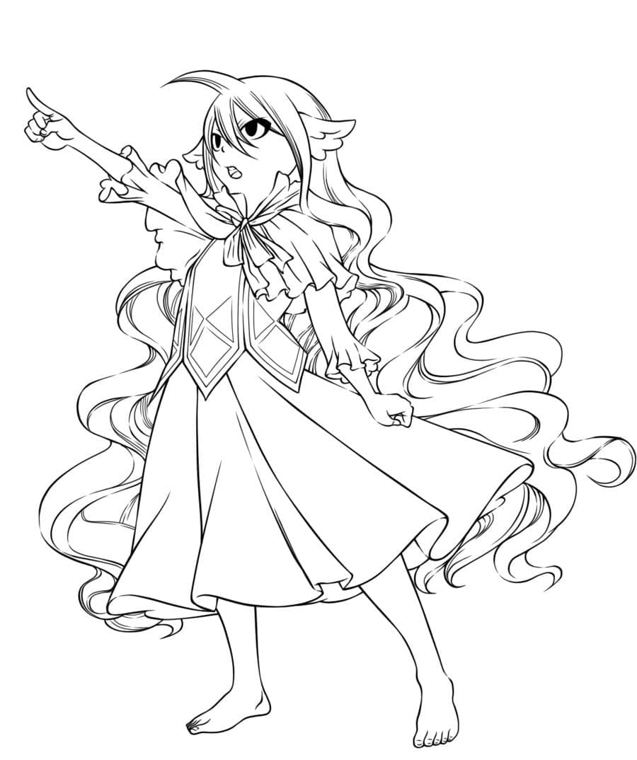 Coloriage gratuit Fairy Tail #176068 de la collection Animé et Manga à imprimer