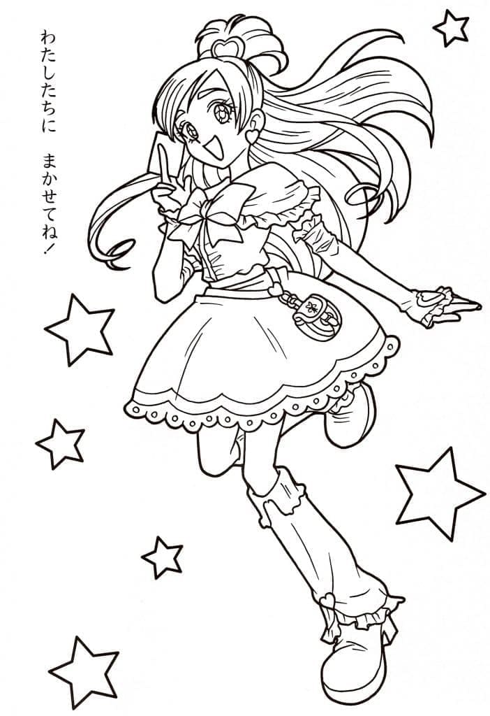 Coloriage Glitter Force #211742 à imprimer gratuitement, extrait de la collection Animé et Manga Coloriage Glitter Force #211742 à imprimer gratuitement, extrait de la collection Animé et Manga