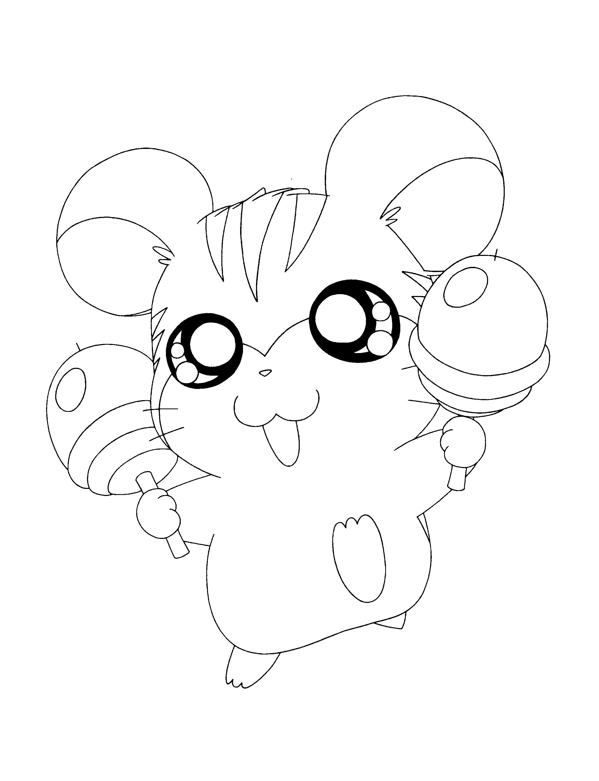 Dessin Hamtaro #39919 à colorier de la série Animé et Manga, gratuit à télécharger et imprimer Dessin Hamtaro #39919 à colorier de la série Animé et Manga, gratuit à télécharger et imprimer