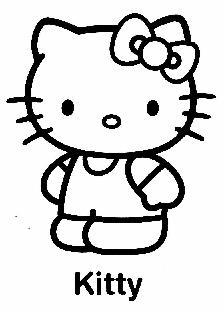 Coloriage gratuit Hello Kitty #36821 de la collection Animé et Manga à imprimer
