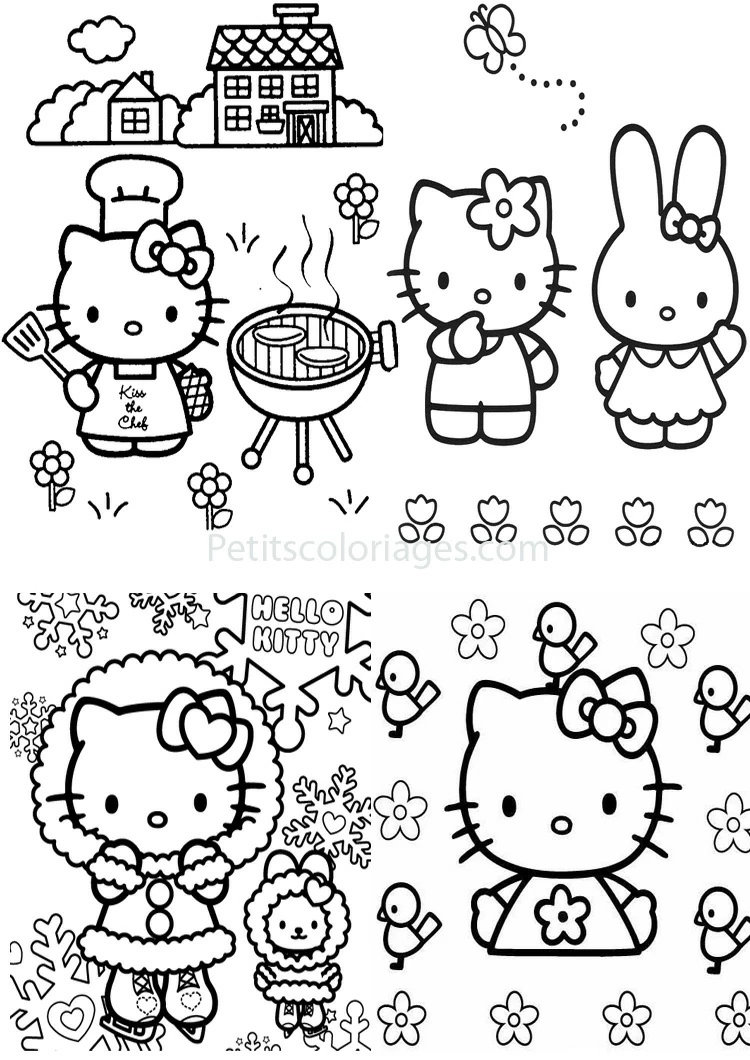 Coloriage à imprimer Hello Kitty #36921 de la série Animé et Manga, gratuit pour enfants et adultes Coloriage à imprimer Hello Kitty #36921 de la série Animé et Manga, gratuit pour enfants et adultes