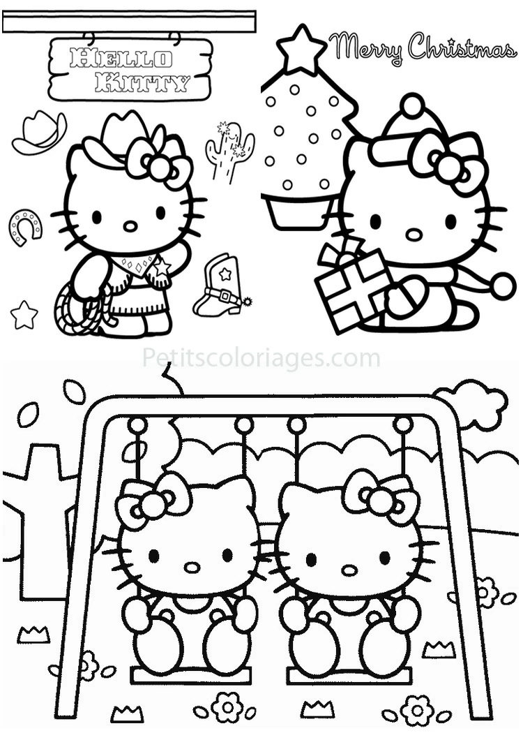 Coloriage Hello Kitty #36944 (Animé et Manga) – Dessin à colorier –  Coloriages à Imprimer Gratuits, image size:750x1060