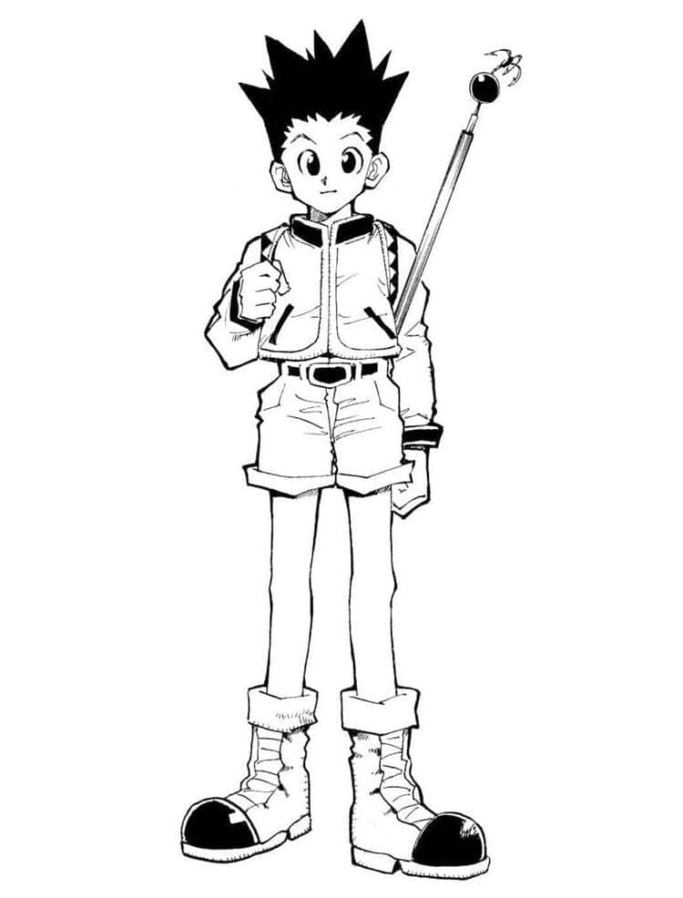 Coloriage gratuit Hunter x Hunter #201134 de la collection Animé et Manga à imprimer