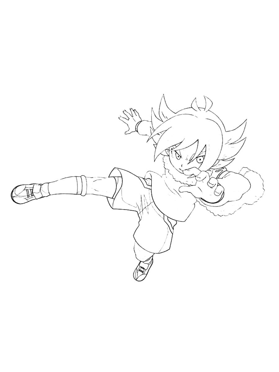 Coloriage gratuit Inazuma Eleven #179819 de la collection Animé et Manga à imprimer