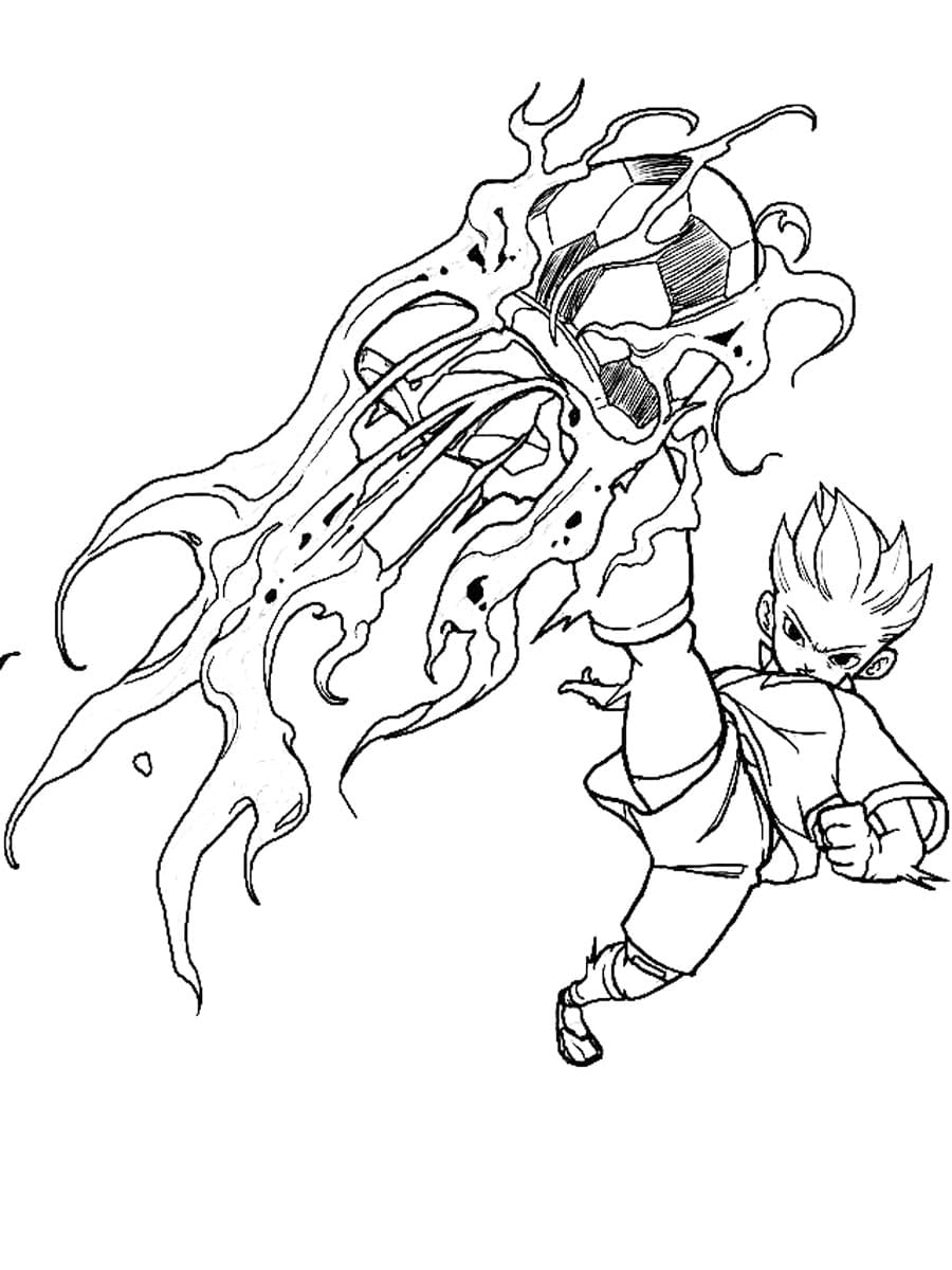 Coloriage gratuit Inazuma Eleven #179829 de la collection Animé et Manga à imprimer