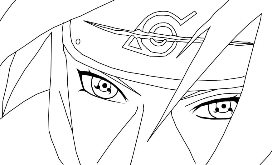 Coloriage Itachi #172611 à imprimer gratuitement, extrait de la collection Animé et Manga