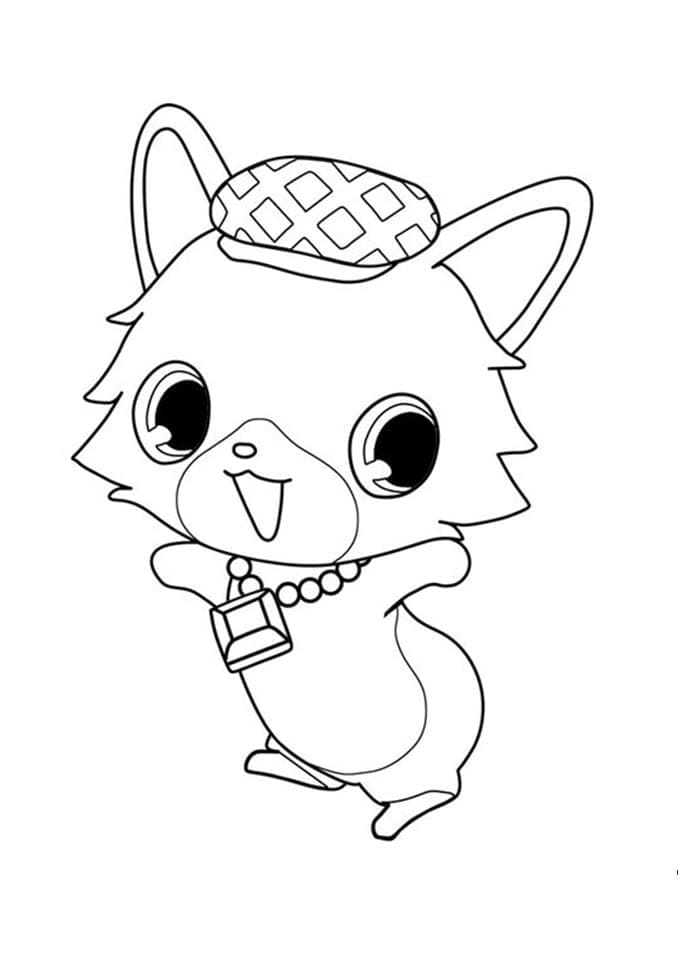 Coloriage gratuit Jewelpet #195883 de la collection Animé et Manga à imprimer