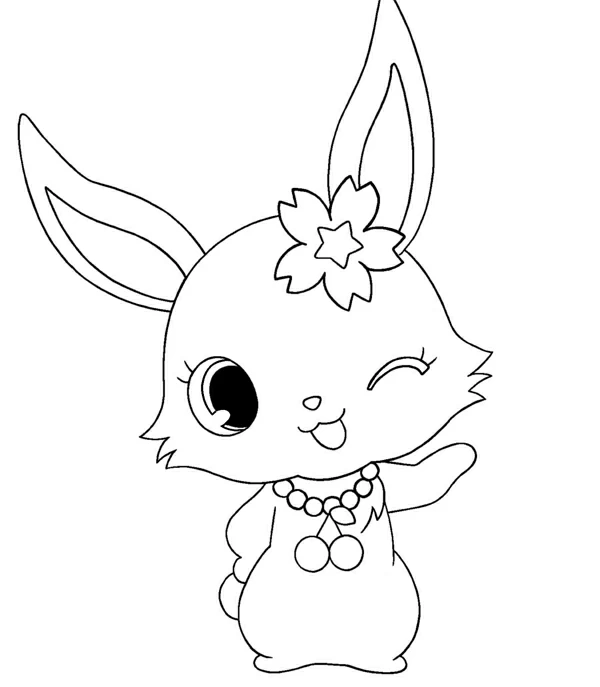 Dessin à colorier: Jewelpet (Animé et Manga) #37644 - Coloriages à Imprimer Gratuits