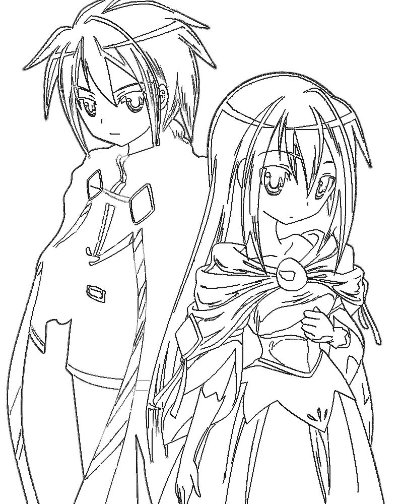 Dessin à colorier Jewelpet #37699 issu de la collection Animé et Manga, prêt à imprimer