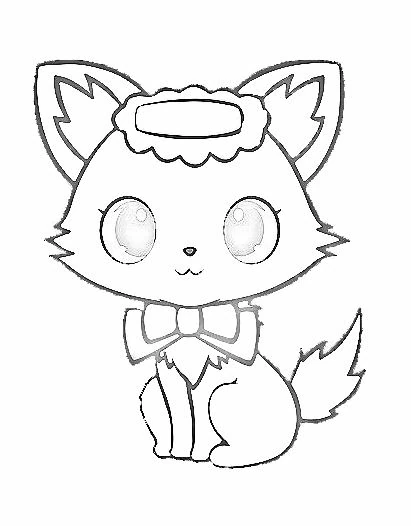 Dessin à colorier: Jewelpet (Animé et Manga) #37710 - Coloriages à Imprimer Gratuits